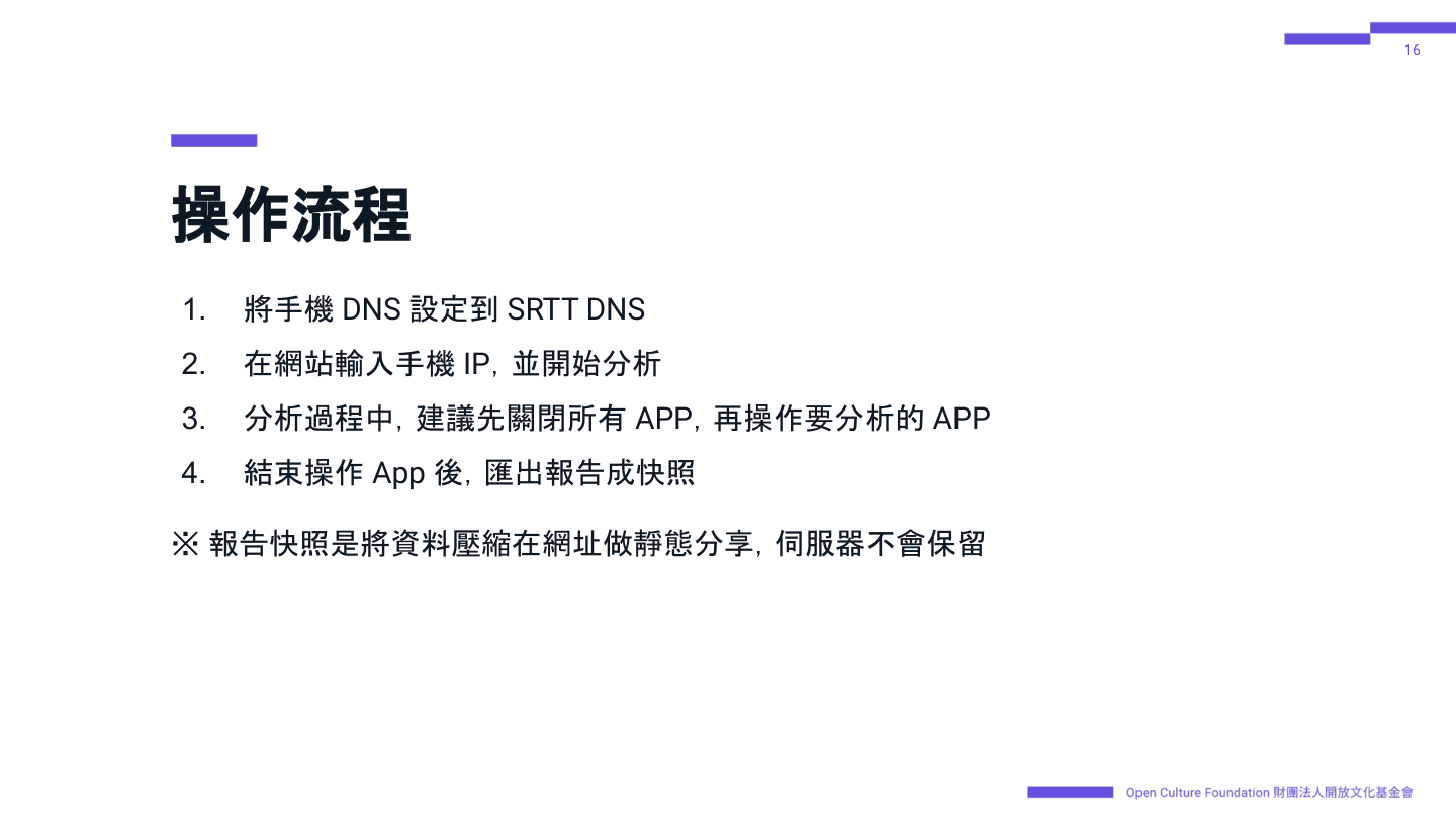 SRTT 操作流程
